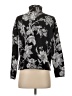 Cynthia Rowley Floral Black Turtleneck Sweater Size XS - photo 2