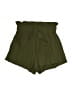 Shein Solid Green Shorts Size XS - photo 1