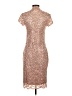 Marina Brown Casual Dress Size S - photo 2
