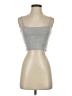 Hey Babe Silver Tube Top Size S - photo 1