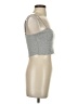Hey Babe Silver Tube Top Size S - photo 4
