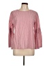 Solitaire Pink Long Sleeve Blouse Size L - photo 1