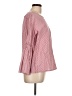 Solitaire Pink Long Sleeve Blouse Size L - photo 4