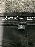 Inc Denim Stripes Black Jeans Size 6 - photo 4