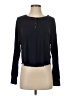 Gap Body Black Long Sleeve Henley Size S - photo 1