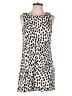 Ann Taylor LOFT 100% Polyester Polka Dots Ivory Romper Size 4 - photo 1
