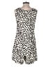 Ann Taylor LOFT 100% Polyester Polka Dots Ivory Romper Size 4 - photo 2