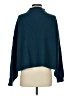 noon 100% Acrylic Solid Teal Blue Turtleneck Sweater Size XS - photo 2