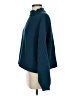 noon 100% Acrylic Solid Teal Blue Turtleneck Sweater Size XS - photo 5