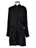 Diane von Furstenberg 100% Polyester Solid Black Romper Size 2 - photo 1