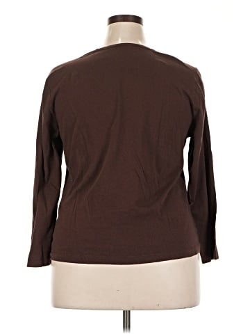 DressBarn 3/4 Sleeve T-Shirt (view 2)
