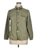 Unbranded Solid Green Long Sleeve Button-Down Shirt Size XL - photo 1