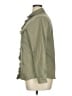 Unbranded Solid Green Long Sleeve Button-Down Shirt Size XL - photo 5