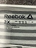 Reebok Stripes Gray Short Sleeve T-Shirt Size 2X - photo 4