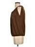 Lanvin 100% Recycled Polyester Brown Sleeveless Blouse Size EU (FR) 34 / US 2 - photo 5