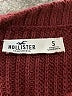 Hollister Burgundy Pullover Sweater Size S - photo 7