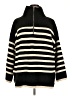 H&M Stripes Black Turtleneck Sweater Size XL - photo 1