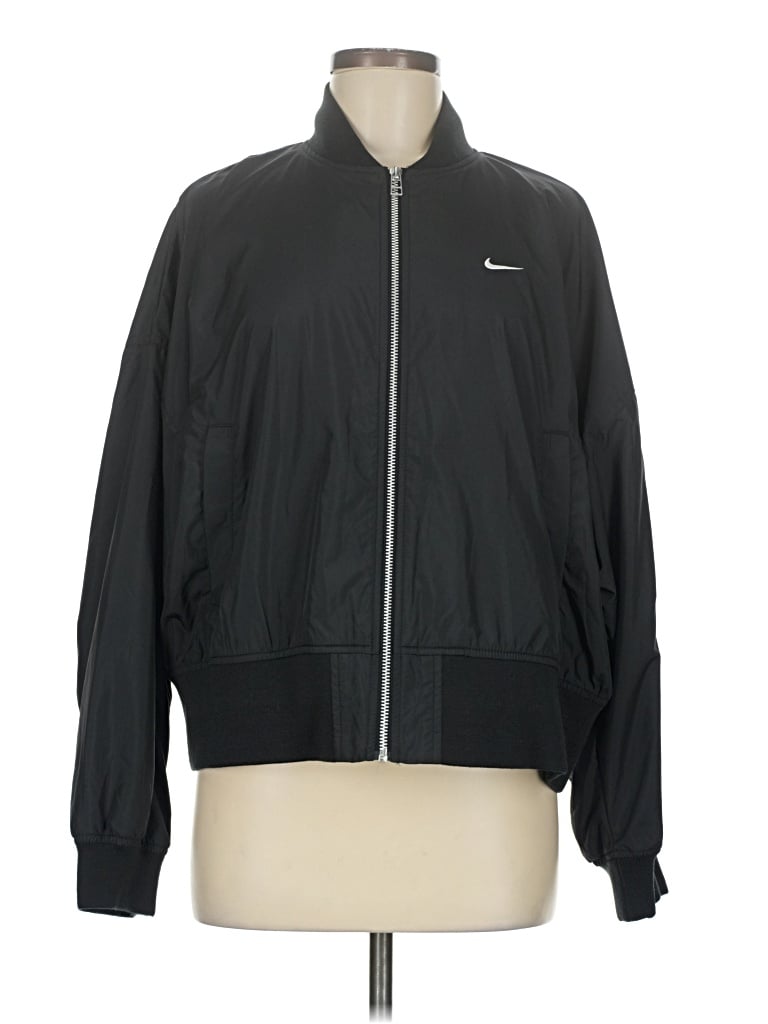 Nike Track Jacket In Black