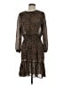 J.Crew Animal Print Brown Cocktail Dress Size S - photo 1
