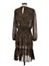 J.Crew Animal Print Brown Cocktail Dress Size S - photo 2