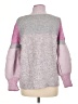 Splendid Color Block Pink Turtleneck Sweater Size M - photo 2