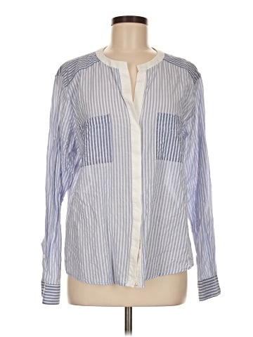 BCBGMAXAZRIA Long Sleeve Button-Down Shirt (view 1)