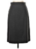 J.Crew Solid Gray Wool Skirt Size 1 (petite) - photo 1