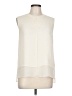 Vince. 100% Rayon Ivory Sleeveless Blouse Size L (estimated) - photo 1