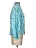 Feather & Find 100% Rayon Blue Long Sleeve Blouse Size S - photo 4