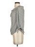 Express 100% Polyester Gray 3/4 Sleeve Blouse Size XS - photo 5