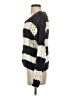 John & Jenn 100% Cotton Stripes Black Blue Pullover Sweater Size XS - photo 5