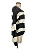 John & Jenn 100% Cotton Stripes Black Blue Pullover Sweater Size XS - photo 4