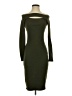 VICI Solid Green Cocktail Dress Size S - photo 1
