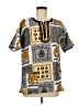 Unbranded Gold Short Sleeve Blouse Size M - photo 1