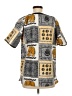Unbranded Gold Short Sleeve Blouse Size M - photo 2