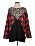 Crazy Train Red Long Sleeve Blouse Size XXL - photo 1