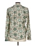 Architect 100% Polyester Floral Green Long Sleeve Blouse Size L - photo 2