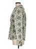 Architect 100% Polyester Floral Green Long Sleeve Blouse Size L - photo 5