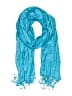 Bijoux Terner 100% Viscose Teal Blue Scarf One size - photo 1