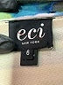 ECI Graphic Blue Cocktail Dress Size 6 - photo 6