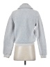 Topshop 100% Polyester Hearts Silver Pullover Sweater Size 2 - photo 2
