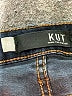 Kut from the Kloth Solid Blue Jeans Size 12 - photo 7