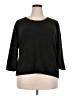 Sag Harbor 100% Acrylic Black Pullover Sweater Size 2X - photo 1