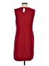 Gap Solid Burgundy Casual Dress Size XS - photo 2