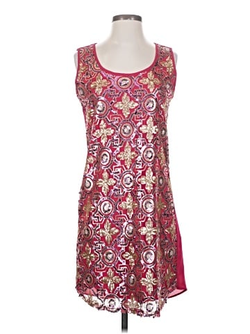 Buttons Casual Dress (view 1)