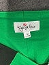 The ZigZag Stripe Color Block Green Active Pants Size M - photo 4