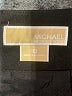 MICHAEL Michael Kors Solid Black Formal Skirt Size 10 - photo 3