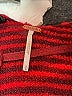 Free People Stripes Burgundy Pullover Sweater Size M - photo 4