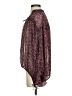 Zara Burgundy Long Sleeve Blouse Size S - photo 5