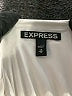 Express 100% Polyester Ivory Sleeveless Blouse Size XS - photo 7